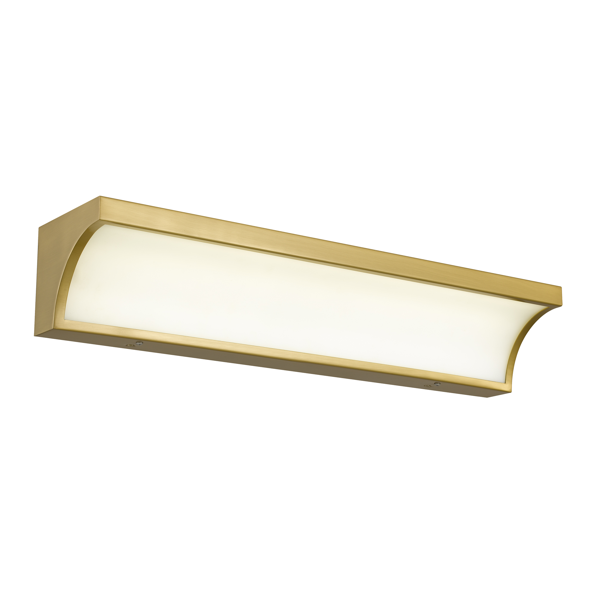 24-Inches Antique Brass Integrated LED Modern/Contemporary Bathroom Vanity Light Bar