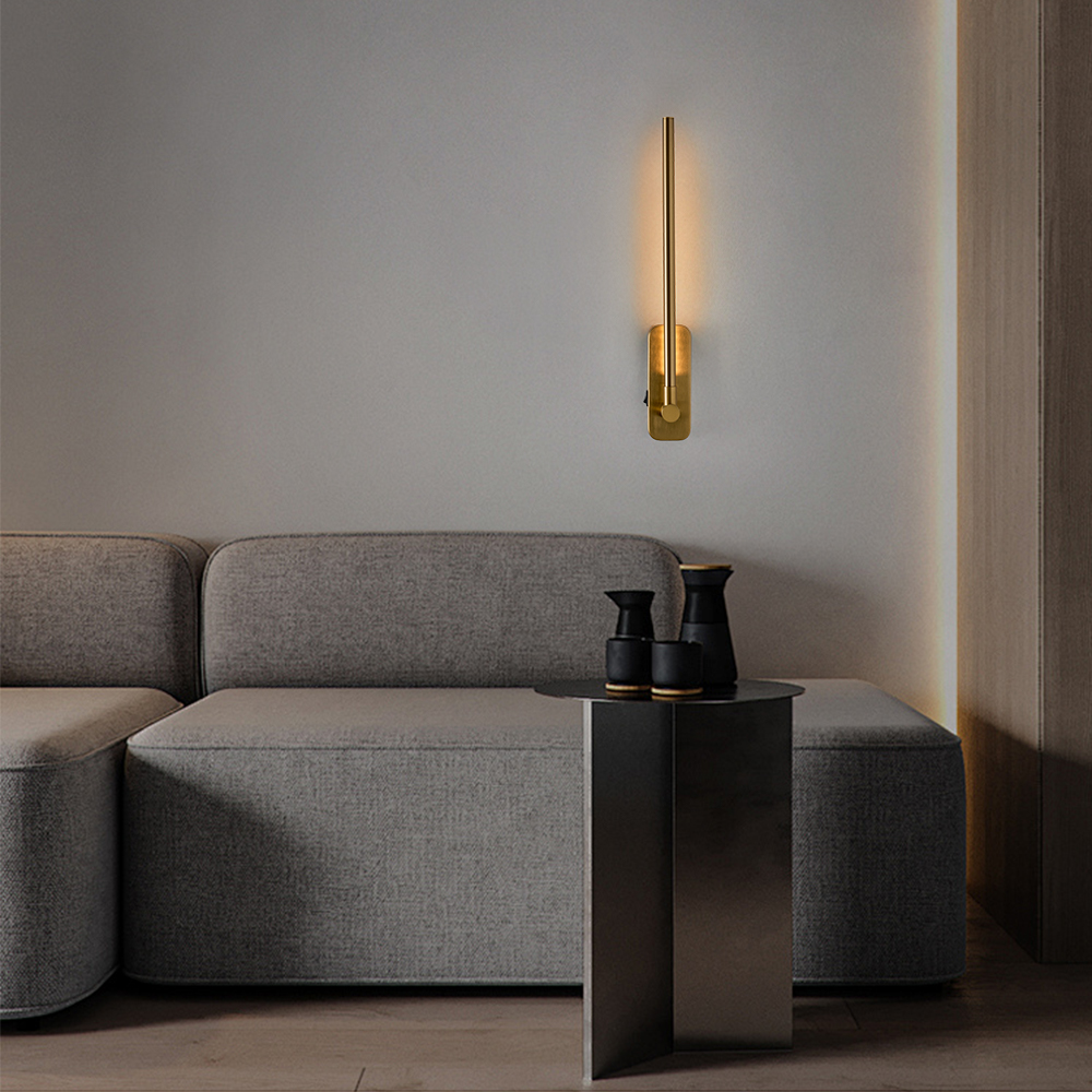 Battery Operated Wall Sconces with Remote Control,LED Rechargeable Picture Lights for Wall Wireless Led Lights for Bedroom with Magnetic Wall Light Fixtures,3CCT-Dimmable Brass Gold