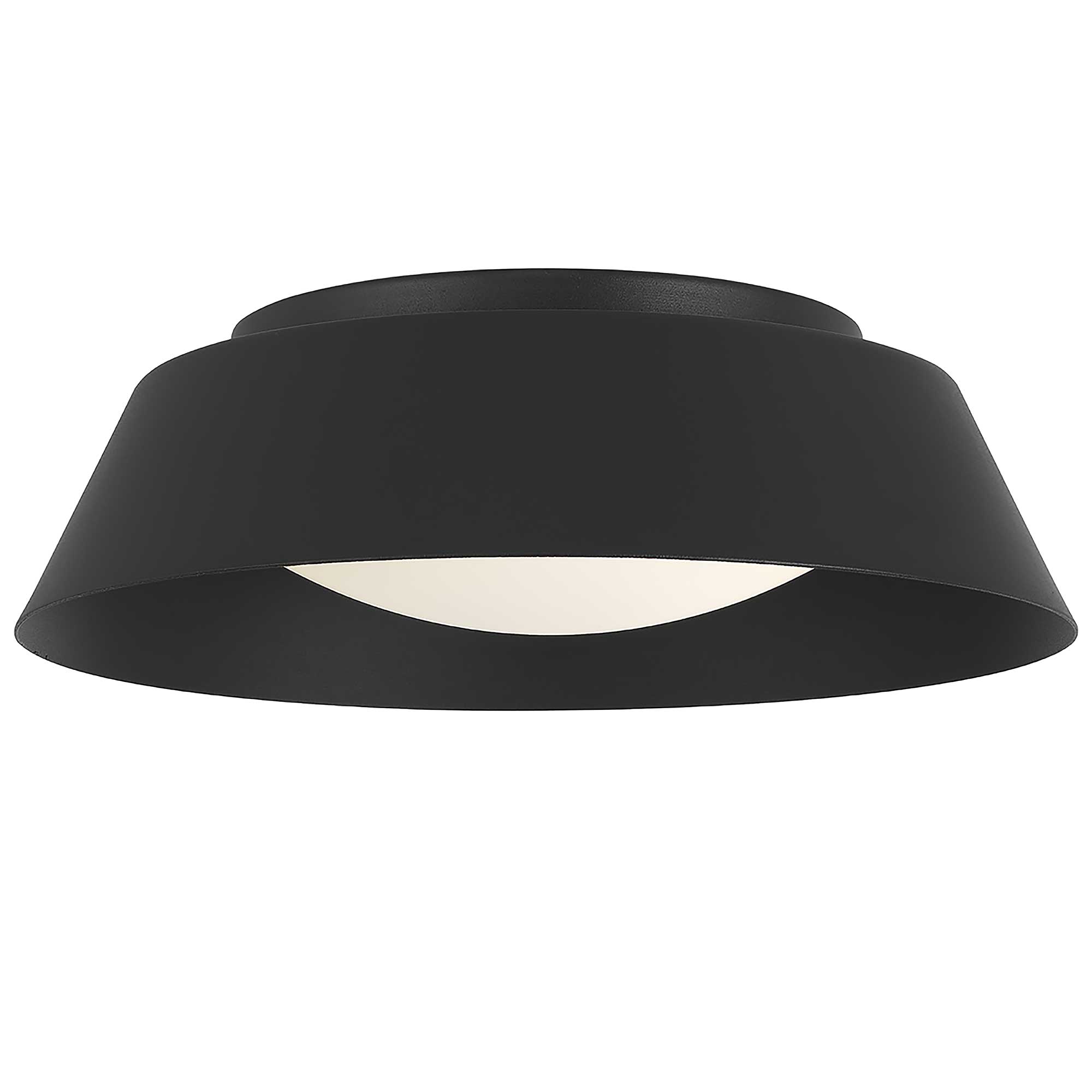 11 inch Black LED Flush Mount