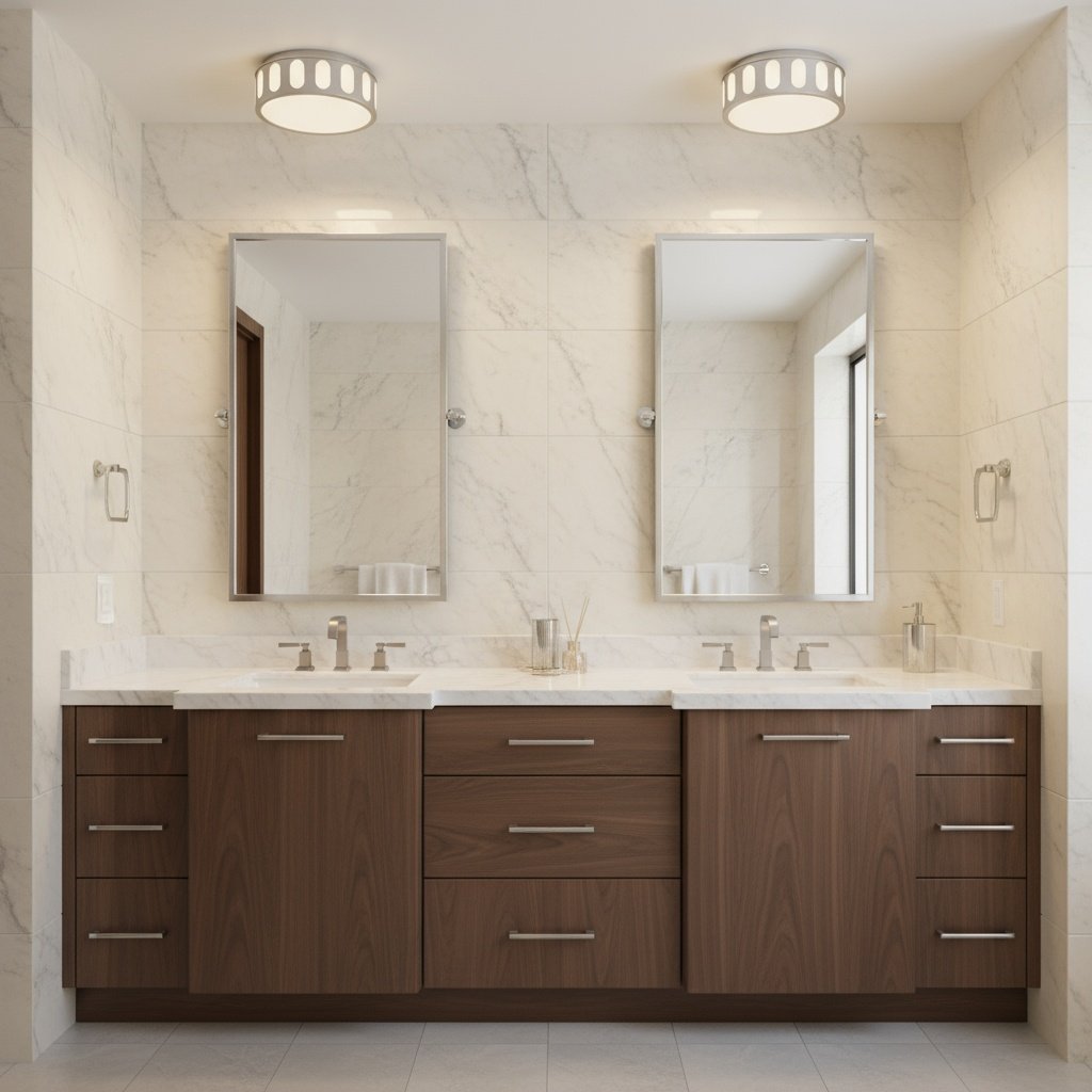 11.25-in Brushed Nickel LED Flush Mount