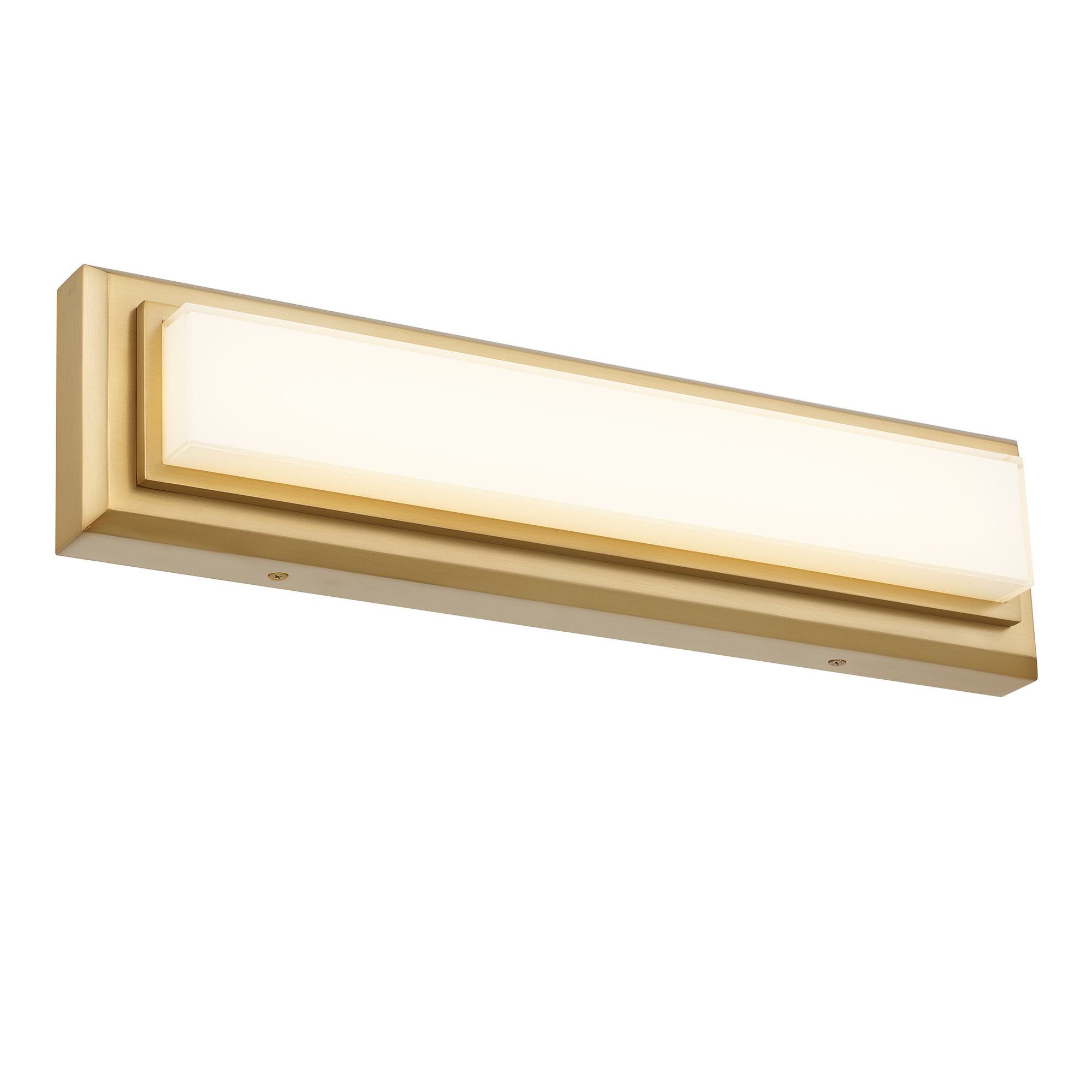18-Inches Antique Brass Integrated LED Bathroom Vanity Light Bar